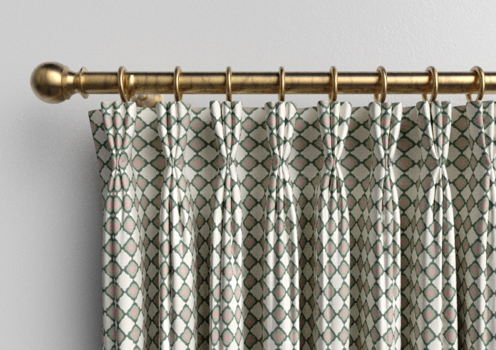 Adelaide, Checkers Rosies Pink - Made to Measure Curtains - Image 11